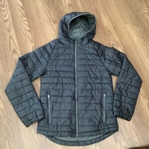 All In Motion Women's Size S  Packable Puffer Jacket Hooded Lightweight